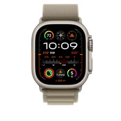 Apple Watch 49mm Szíj: Olive Alpine Loop - Medium