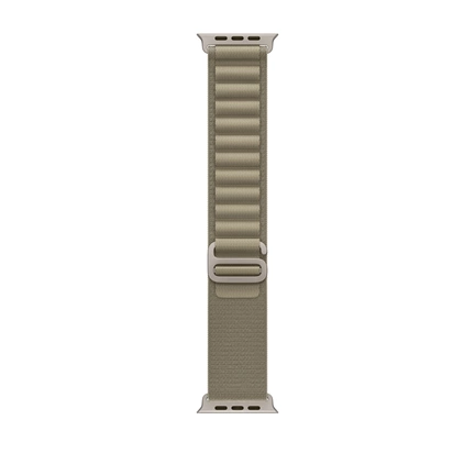 Apple Watch 49mm Szíj: Olive Alpine Loop - Small