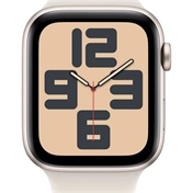 Apple Watch SE2 v3 Cellular (44mm) csillagfény alumínium tok, csillagfény sportszíj (M/L) okosóra Apple Watch SE2 v3 Cellular (44mm) csillagfény alumínium tok, csillagfény sportszíj (M/L) okosóra