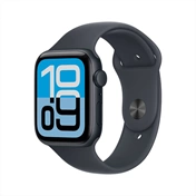 Apple Watch SE3 okosóra – Cellular (40mm) éjfekete alumínium tok, éjfekete M/L sportszíjas