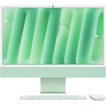 Apple iMac 24"4,5K Retina/M4 chip 10 magos CPU és GPU/16GB/256GB SSD/zöld All-in-One asztali számítógép