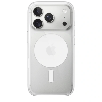Apple iPhone 18 Pro MagSafe-rögzítésű átlátszó tok
