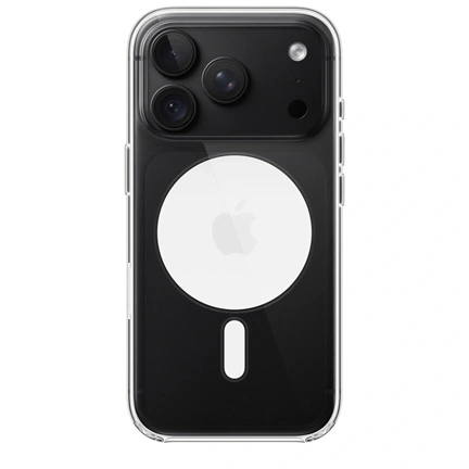 Apple iPhone 18 Pro MagSafe-rögzítésű átlátszó tok