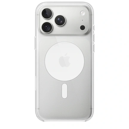 Apple iPhone 18 Pro Max MagSafe-rögzítésű átlátszó tok