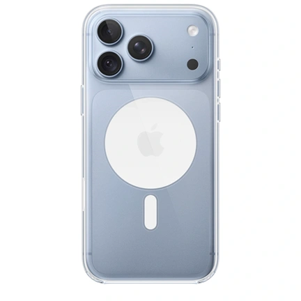 Apple iPhone 18 Pro Max MagSafe-rögzítésű átlátszó tok