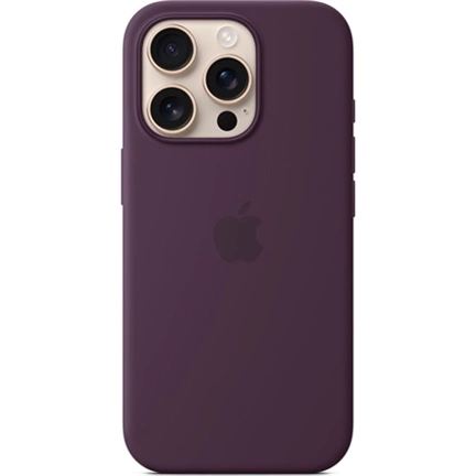 Apple myym3zm/a iPhone 16 Pro szilva szilikon MagSafe hátlap