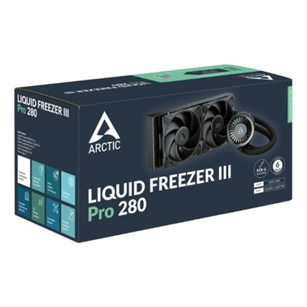 Arctic Liquid Freezer III Pro 280 (Black) komplett vízhűtőrendszer