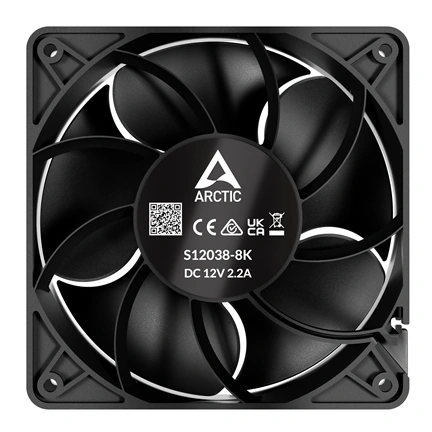 Arctic S12038-4K szerverventilátor 120mm 4K RPM