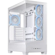 Asus A31 Plus számítógépház (ATX, 4db ARGB ventilátor, edzett üveg, fehér) + Prime 850W Gold tápegység