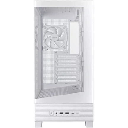 Asus A31 Plus számítógépház (ATX, 4db ARGB ventilátor, edzett üveg, fehér) + Prime 850W Gold tápegység