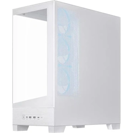 Asus A31 Plus számítógépház (ATX, 4db ARGB ventilátor, edzett üveg, fehér) + Prime 850W Gold tápegység