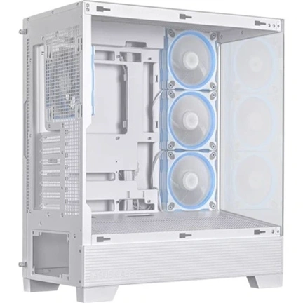 Asus A31 Plus számítógépház (ATX, 4db ARGB ventilátor, edzett üveg, fehér) + Prime 850W Gold tápegység