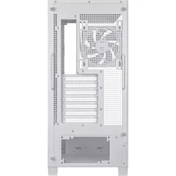 Asus A31 Plus számítógépház (ATX, 4db ARGB ventilátor, edzett üveg, fehér) + Prime 850W Gold tápegység