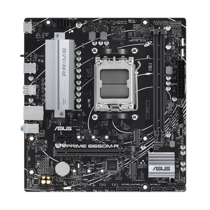 Asus Alaplap - AMD PRIME B650M-R AM5 (B650, ATX, 2xDDR5 7200+MHz, 4xSATA3, 2x M.2, HDMI)