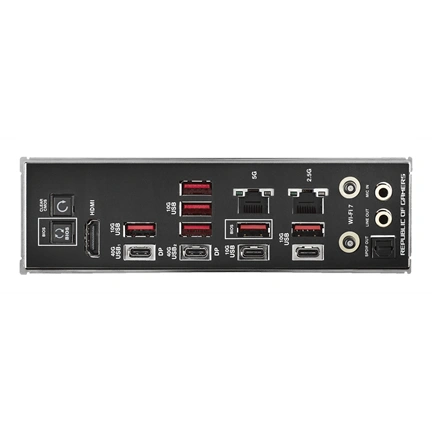 Asus Alaplap - AMD ROG CROSSHAIR X870E HERO AM5 (X870, ATX, 4xDDR5 8600+MHz, 4xSATA3, 5x M.2, HDMI+2xUSB4)
