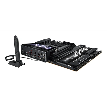 Asus Alaplap - AMD ROG CROSSHAIR X870E HERO AM5 (X870, ATX, 4xDDR5 8600+MHz, 4xSATA3, 5x M.2, HDMI+2xUSB4)