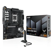 Asus Alaplap - AMD TUF GAMING X870-PLUS WIFI AM5 (X870, ATX, 4xDDR5 8000+MHz, 2xSATA3, 4x M.2, HDMI+USB4)