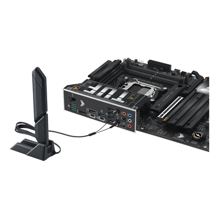 Asus Alaplap - AMD TUF GAMING X870-PLUS WIFI AM5 (X870, ATX, 4xDDR5 8000+MHz, 2xSATA3, 4x M.2, HDMI+USB4)