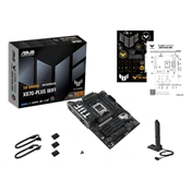 Asus Alaplap - AMD TUF GAMING X870-PLUS WIFI AM5 (X870, ATX, 4xDDR5 8000+MHz, 2xSATA3, 4x M.2, HDMI+USB4)