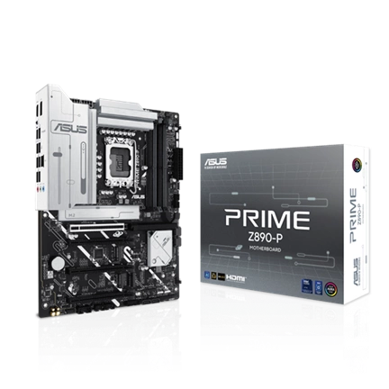 Asus Alaplap - Intel PRIME Z890-P LGA1851 (Z890, ATX, 4xDDR5 8666+MHz, 4xSATA3, 4xM.2, HDMI+DP) Asus Alaplap - Intel PRIME Z890-P LGA1851 (Z890, ATX, 4xDDR5 8666+MHz, 4xSATA3, 4xM.2, HDMI+DP)