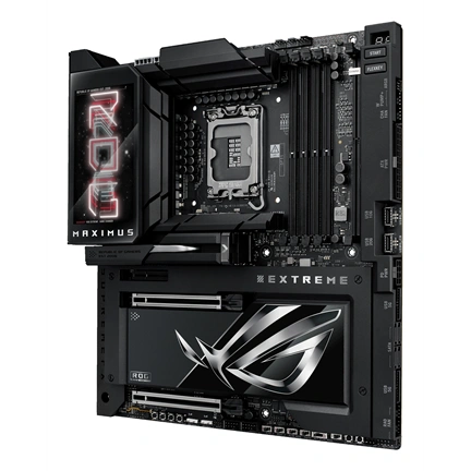 Asus Alaplap - Intel ROG MAXIMUS Z890 EXTREME LGA1851 (Z890, ATX, 4xDDR5 9200+MHz, 4xSATA3, 6xM.2, HDMI+2xThunderbolt)