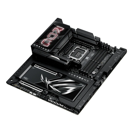 Asus Alaplap - Intel ROG MAXIMUS Z890 EXTREME LGA1851 (Z890, ATX, 4xDDR5 9200+MHz, 4xSATA3, 6xM.2, HDMI+2xThunderbolt)