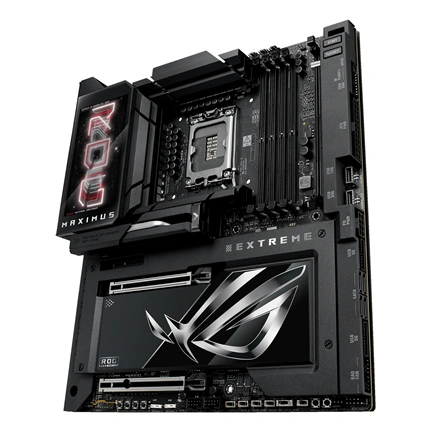 Asus Alaplap - Intel ROG MAXIMUS Z890 EXTREME LGA1851 (Z890, ATX, 4xDDR5 9200+MHz, 4xSATA3, 6xM.2, HDMI+2xThunderbolt)