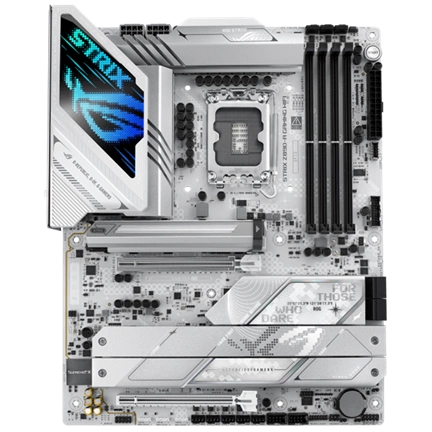 Asus Alaplap - Intel ROG STRIX Z890-A GAMING WIFI LGA1851 (Z890, ATX, 4xDDR5 9066+MHz, 4xSATA3, 7xM.2, HDMI+DP)