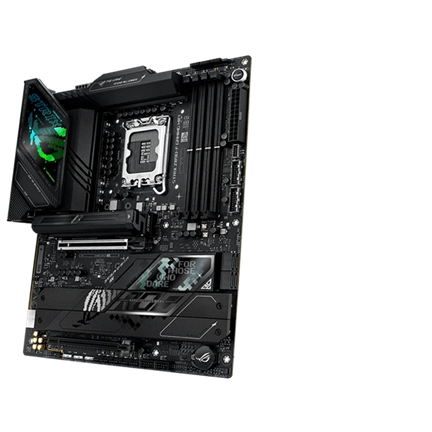 Asus Alaplap - Intel ROG STRIX Z890-F GAMING WIFI LGA1851 (Z890, ATX, 4xDDR5 8600+MHz, 4xSATA3, 5xM.2, HDMI+DP)