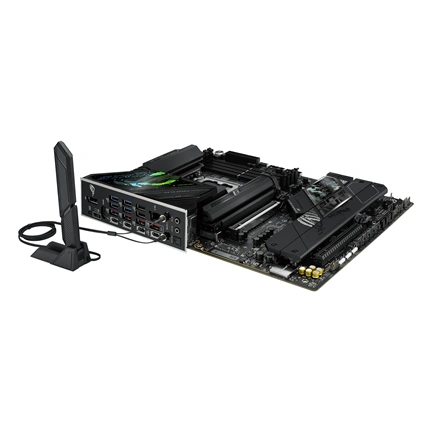 Asus Alaplap - Intel ROG STRIX Z890-F GAMING WIFI LGA1851 (Z890, ATX, 4xDDR5 8600+MHz, 4xSATA3, 5xM.2, HDMI+DP)