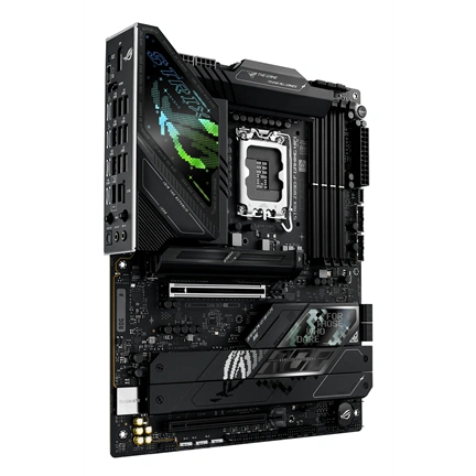 Asus Alaplap - Intel ROG STRIX Z890-F GAMING WIFI LGA1851 (Z890, ATX, 4xDDR5 8600+MHz, 4xSATA3, 5xM.2, HDMI+DP)