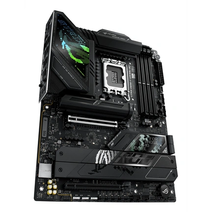 Asus Alaplap - Intel ROG STRIX Z890-F GAMING WIFI LGA1851 (Z890, ATX, 4xDDR5 8600+MHz, 4xSATA3, 5xM.2, HDMI+DP)
