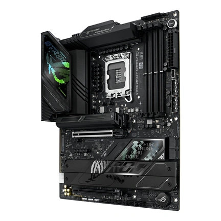 Asus Alaplap - Intel ROG STRIX Z890-F GAMING WIFI LGA1851 (Z890, ATX, 4xDDR5 8600+MHz, 4xSATA3, 5xM.2, HDMI+DP)