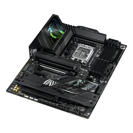 Asus Alaplap - Intel ROG STRIX Z890-F GAMING WIFI LGA1851 (Z890, ATX, 4xDDR5 8600+MHz, 4xSATA3, 5xM.2, HDMI+DP)