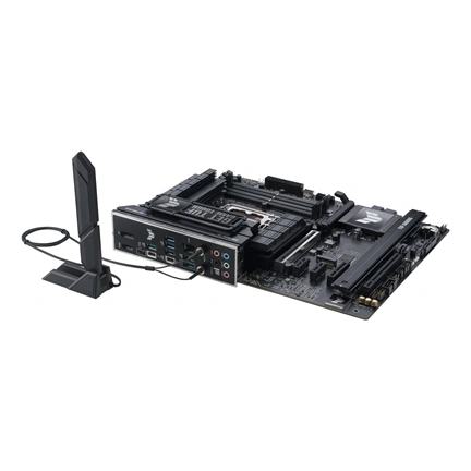 Asus Alaplap - Intel TUF GAMING Z890-PLUS WIFI LGA1851 (Z890, ATX, 4xDDR5 9066+MHz, 4xSATA3, 4xM.2, HDMI+DP+TB)