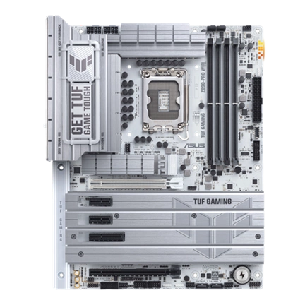 Asus Alaplap - Intel TUF GAMING Z890-PRO WIFI LGA1851 (Z890, ATX, 4xDDR5 9066+MHz, 4xSATA3, 4xM.2, HDMI+DP+2xTB) Asus Alaplap - Intel TUF GAMING Z890-PRO WIFI LGA1851 (Z890, ATX, 4xDDR5 9066+MHz, 4xSATA3, 4xM.2, HDMI+DP+2xTB)