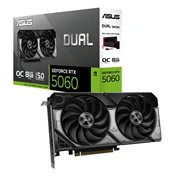 Asus Dual GeForce RTX 5060 OC Edition 8GB GDDR7 videokártya