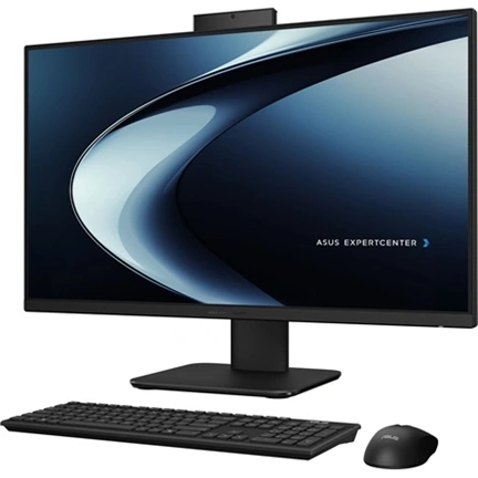 Asus ExpertCenter P400 AiO számítógép - 27" FHD, Intel Core 7 240H, 16GB DDR5, 1TB SSD, Windows 11 Home, fekete