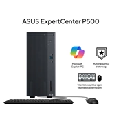 Asus ExpertCenter P500 minitorony számítógép - Intel Core i5-13420H, 8GB DDR5, 512GB SSD, nincs op. rendszer, szürke
