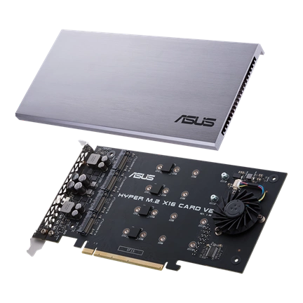 Asus Hyper M.2 x16 PCI-E RAID kártya