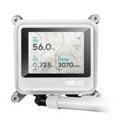 Asus MAX Gaming LC 360 ARGB LCD White Edition komplett vízhűtőrendszer 2,4"-es IPS kijelzővel