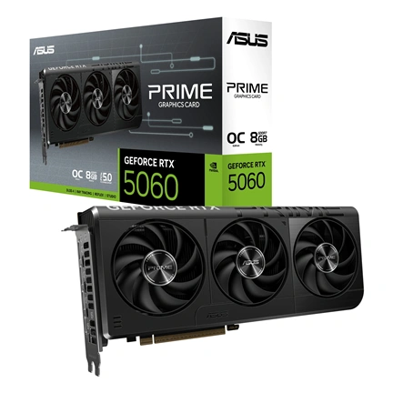 Asus Prime GeForce RTX 5060 OC Edition 8GB GDDR7 videokártya