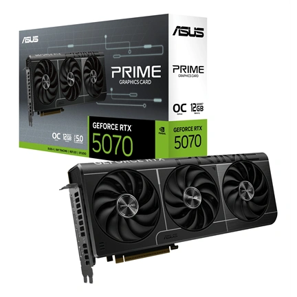 Asus Prime GeForce RTX 5070 OC Edition 12GB GDDR7 videokártya