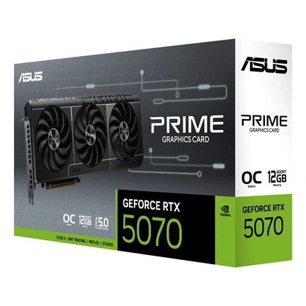 Asus Prime GeForce RTX 5070 OC Edition 12GB GDDR7 videokártya