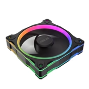 Asus Prime MR120 ARGB Reverse rendszerventilátor - 120mm, 21dBA, PWM, 1600rpm, 28mm, fekete, 3-pack Asus Prime MR120 ARGB Reverse rendszerventilátor - 120mm, 21dBA, PWM, 1600rpm, 28mm, fekete, 3-pack