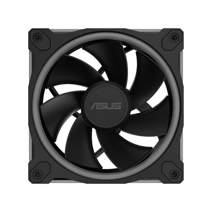 Asus Prime MR120 ARGB Reverse rendszerventilátor - 120mm, 21dBA, PWM, 1600rpm, 28mm, fekete, 3-pack Asus Prime MR120 ARGB Reverse rendszerventilátor - 120mm, 21dBA, PWM, 1600rpm, 28mm, fekete, 3-pack