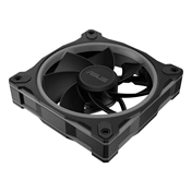 Asus Prime MR120 ARGB Reverse rendszerventilátor - 120mm, 21dBA, PWM, 1600rpm, 28mm, fekete, 3-pack