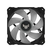 Asus Prime MR120 ARGB rendszerventilátor - 120mm, 21dBA, PWM, 1600rpm, 28mm, fekete