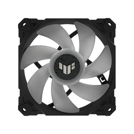 Asus Prime MR120 ARGB rendszerventilátor - 120mm, 21dBA, PWM, 1600rpm, 28mm, fekete