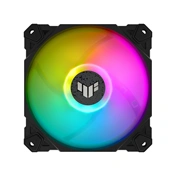 Asus Prime MR120 ARGB rendszerventilátor - 120mm, 21dBA, PWM, 1600rpm, 28mm, fekete